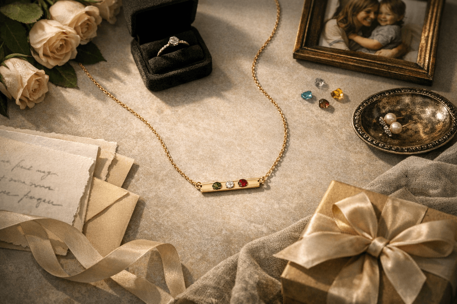 Brook & York Birthstone Necklace Makes Personal Gifts Feel Special