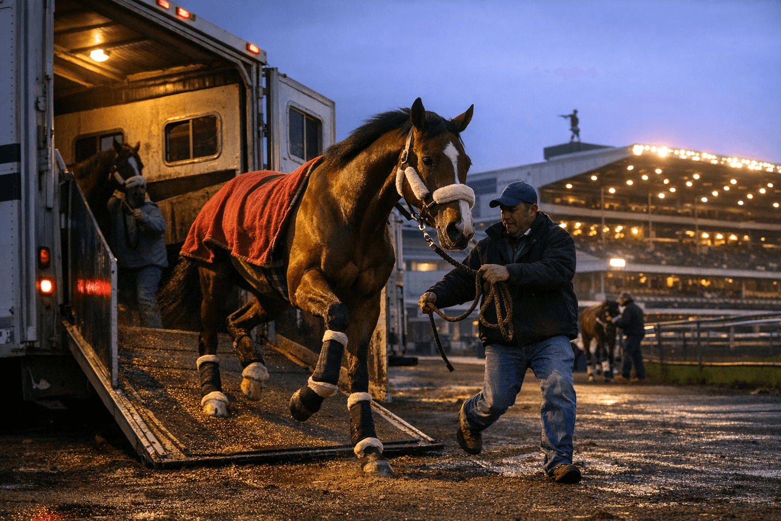 First horses arrive at Monmouth Park as 81st season nears start