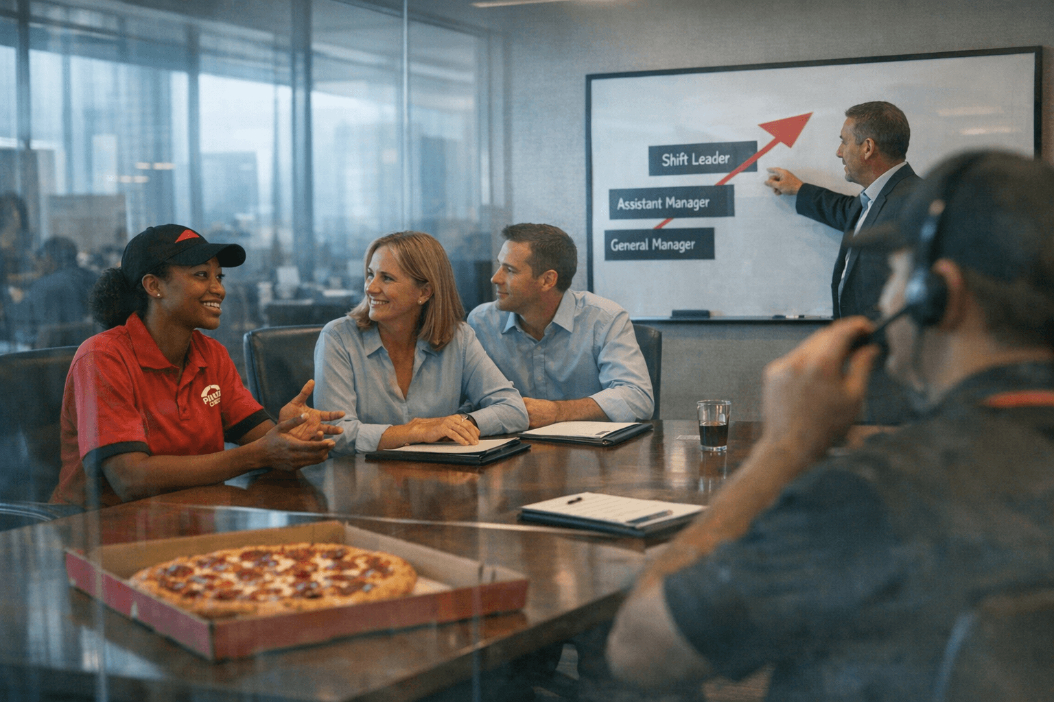 Pizza Hut careers page spotlights flexible schedules and advancement paths
