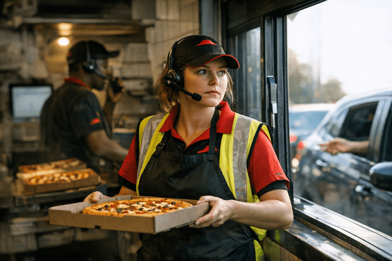 Pizza Hut spotlights Hut Lane drive-thru, signaling faster shifts for workers