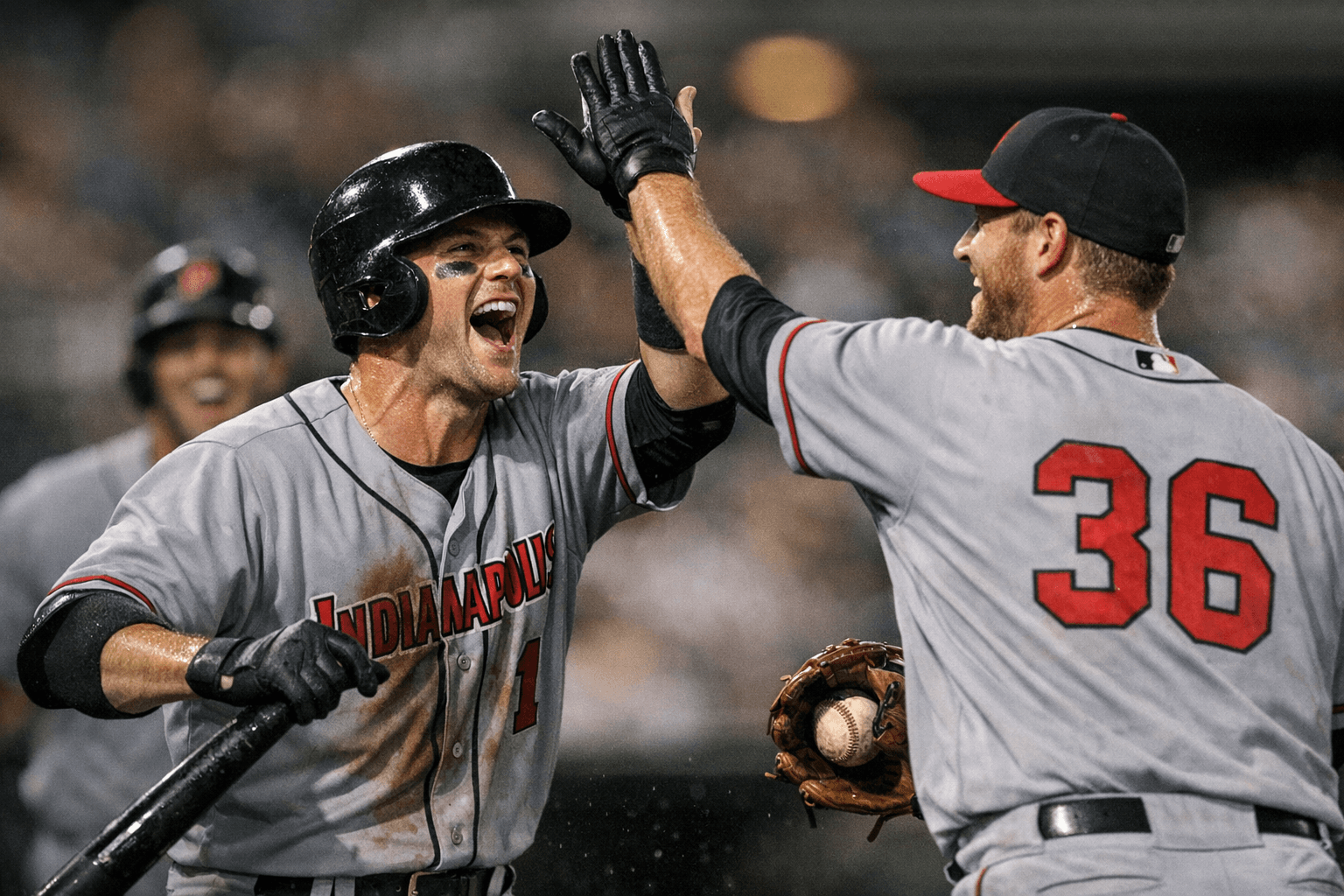 Kelly dominates, Indianapolis pounds St. Paul 6-1 behind four-run fourth