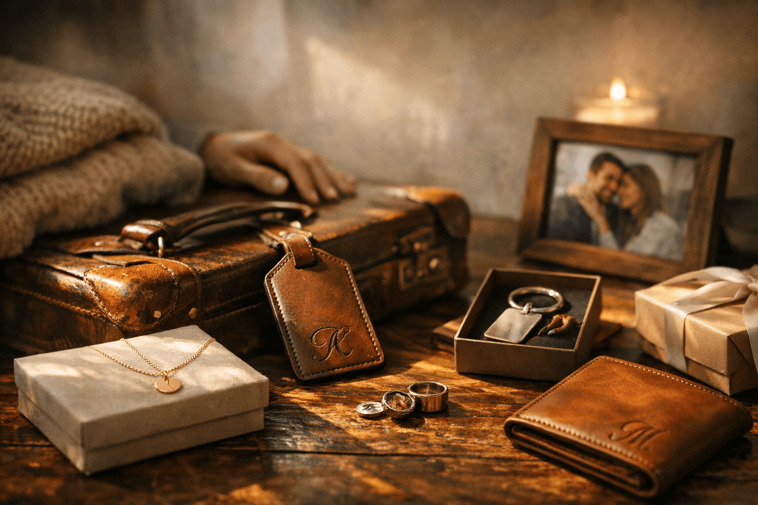 Personalized gifts for meaningful people, from initial pendants to luggage tags