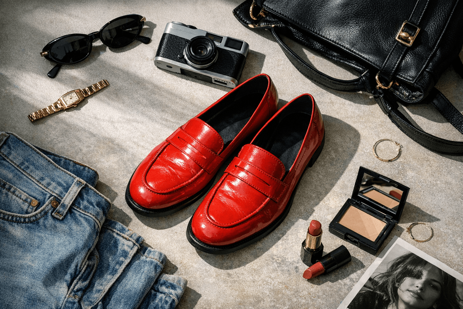 Red loafers make a 1990s-coded comeback, led by Zendaya and Cameron Diaz