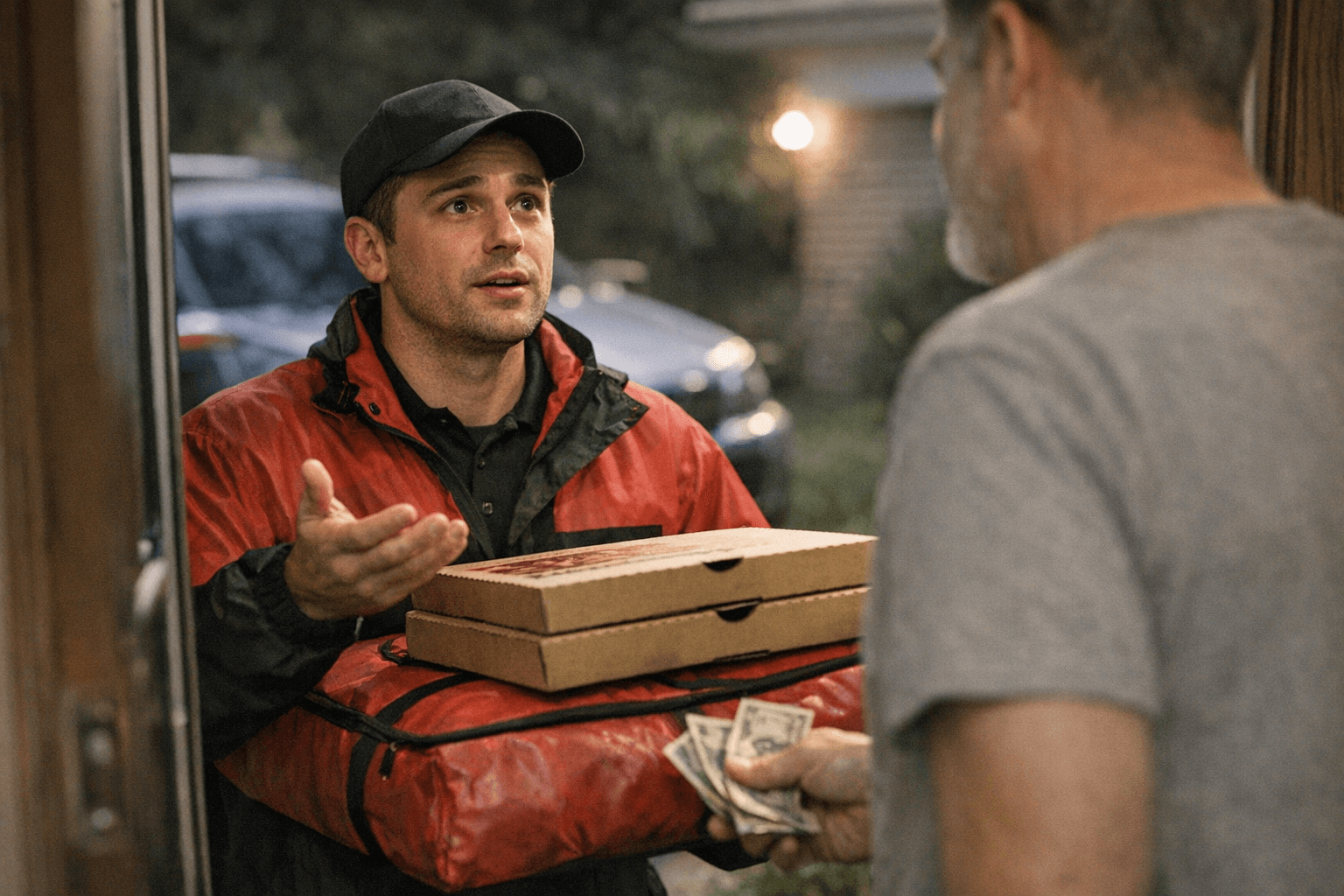 Pizza Hut clarifies delivery fee is not a driver tip, staff should explain