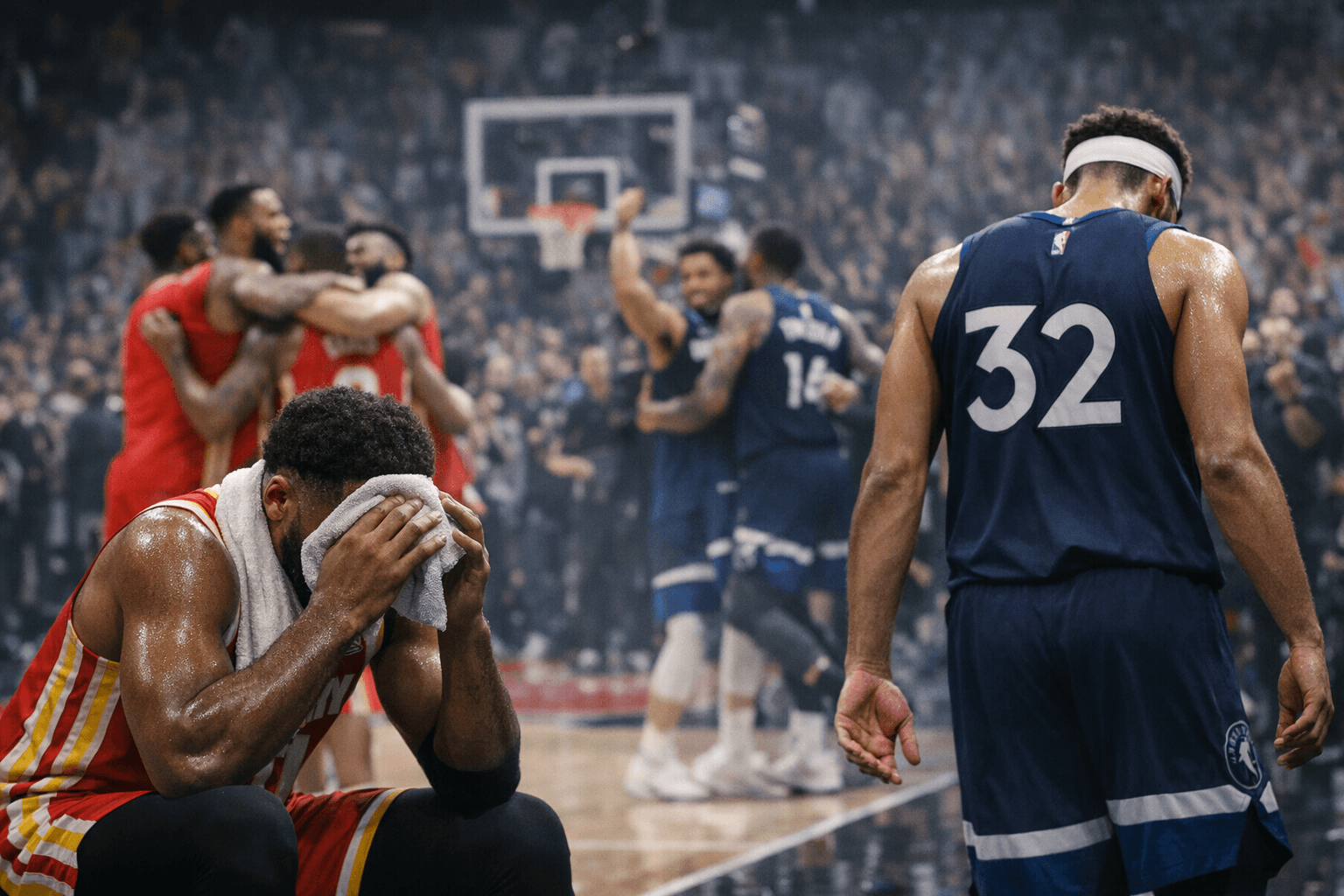 Hawks, Timberwolves take 2-1 leads as NBA playoff bracket tightens