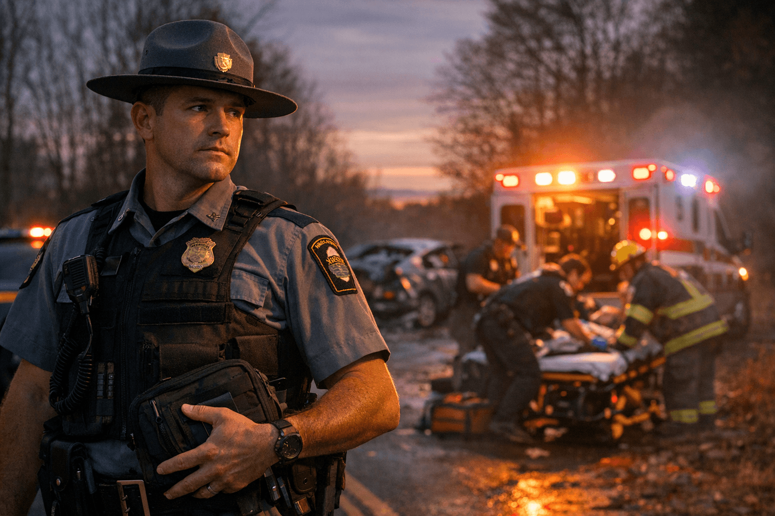 Trooper Jacob Lauer earns life-saving award for critical rescue response