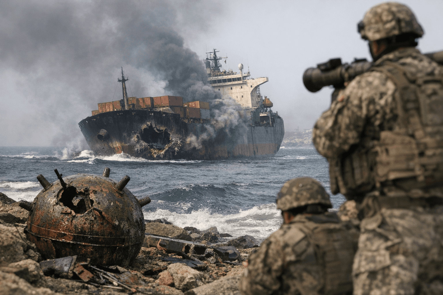 Chevron CEO warns commercial vessels face mine and land-based threats