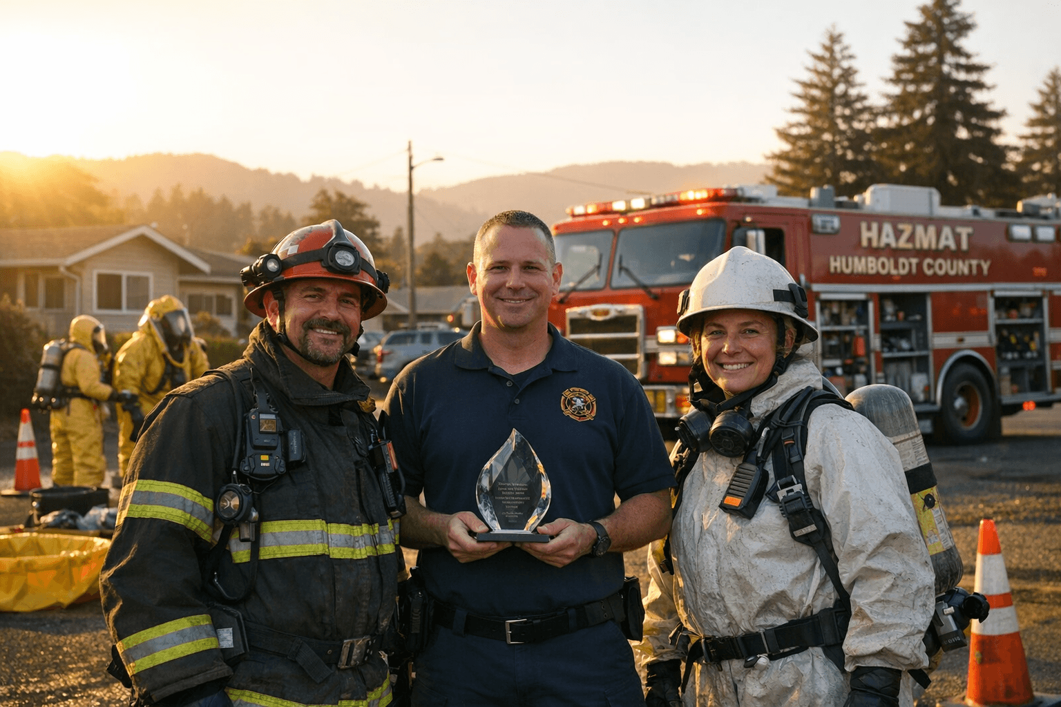 Humboldt County HazMat Unit wins outstanding CUPA award at California conference