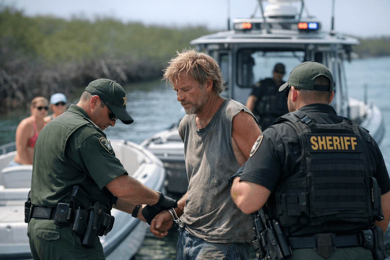 Key West liveaboard arrested after indecent exposure complaint in Boca Chica Bay