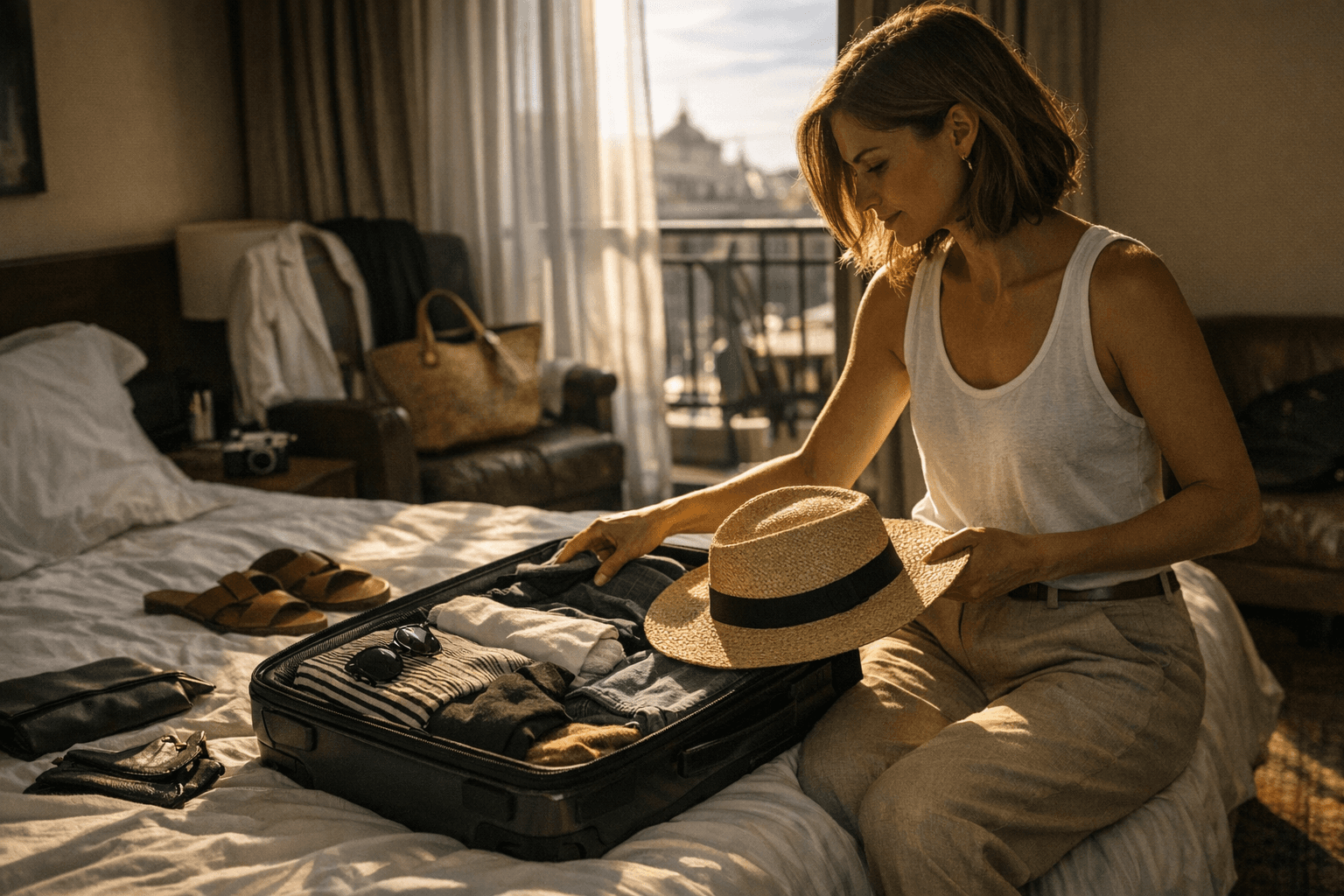 Ten-Piece Summer Capsule Wardrobe for Travel and Everyday Style