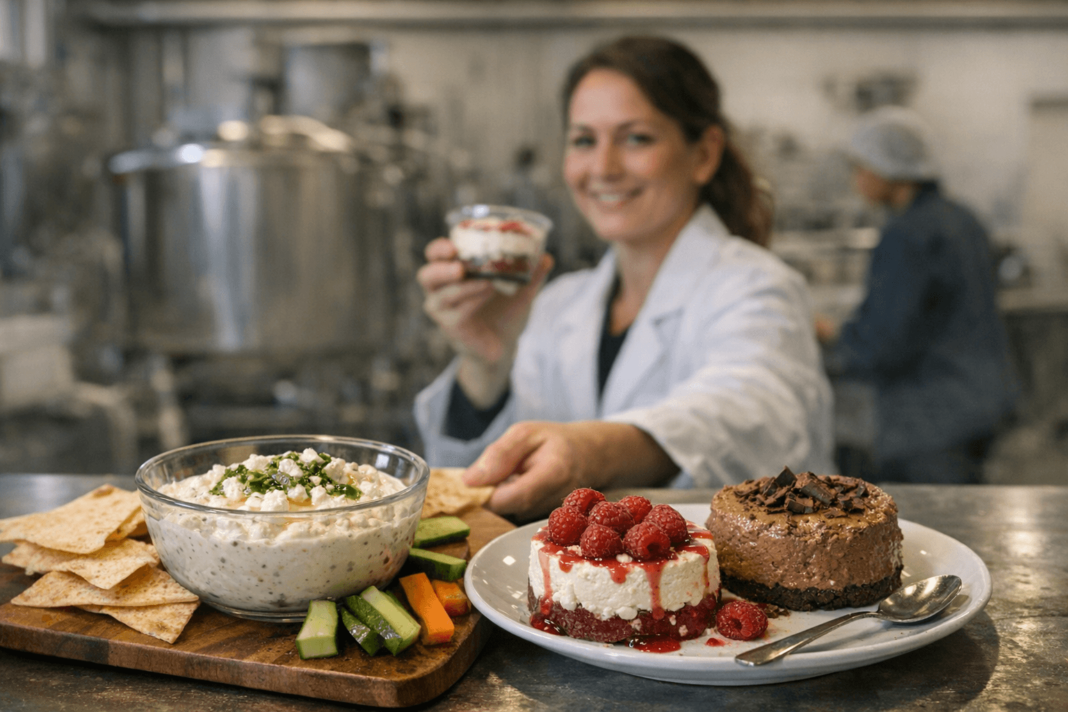 Cottage cheese turns into a protein platform for desserts and dips