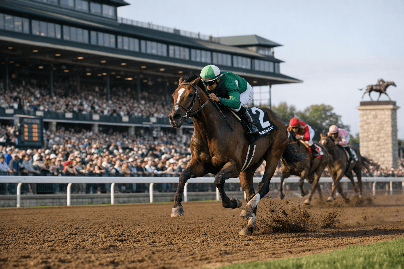 Speed Shopper powers home in Bewitch Stakes, delivers Keeneland milestone