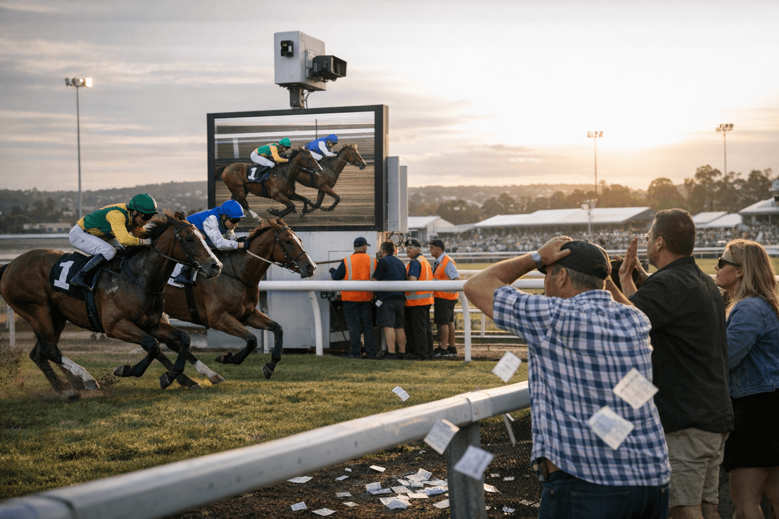 Perth photo-finish blunder reverses winner, punters left stranded