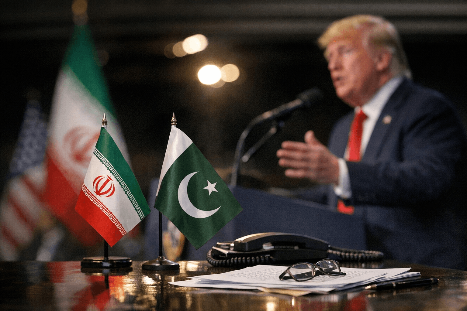 Trump says Iran is making an offer as talks remain unscheduled