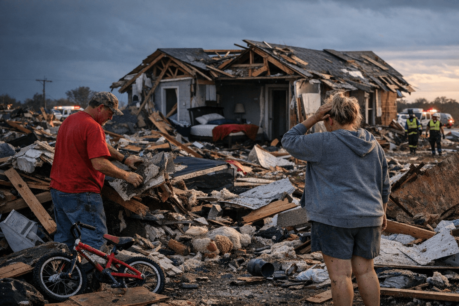 Tornadoes injure 10, damage dozens of homes in northern Oklahoma