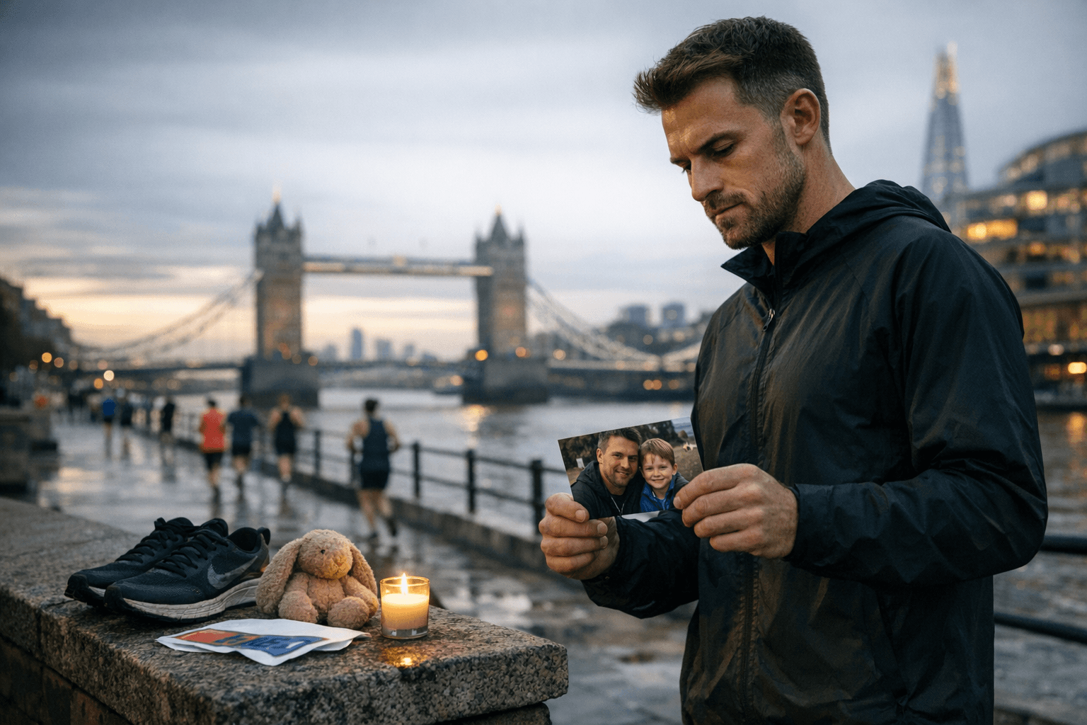 Aaron Ramsey to run London Marathon in memory of friend's son Hugh