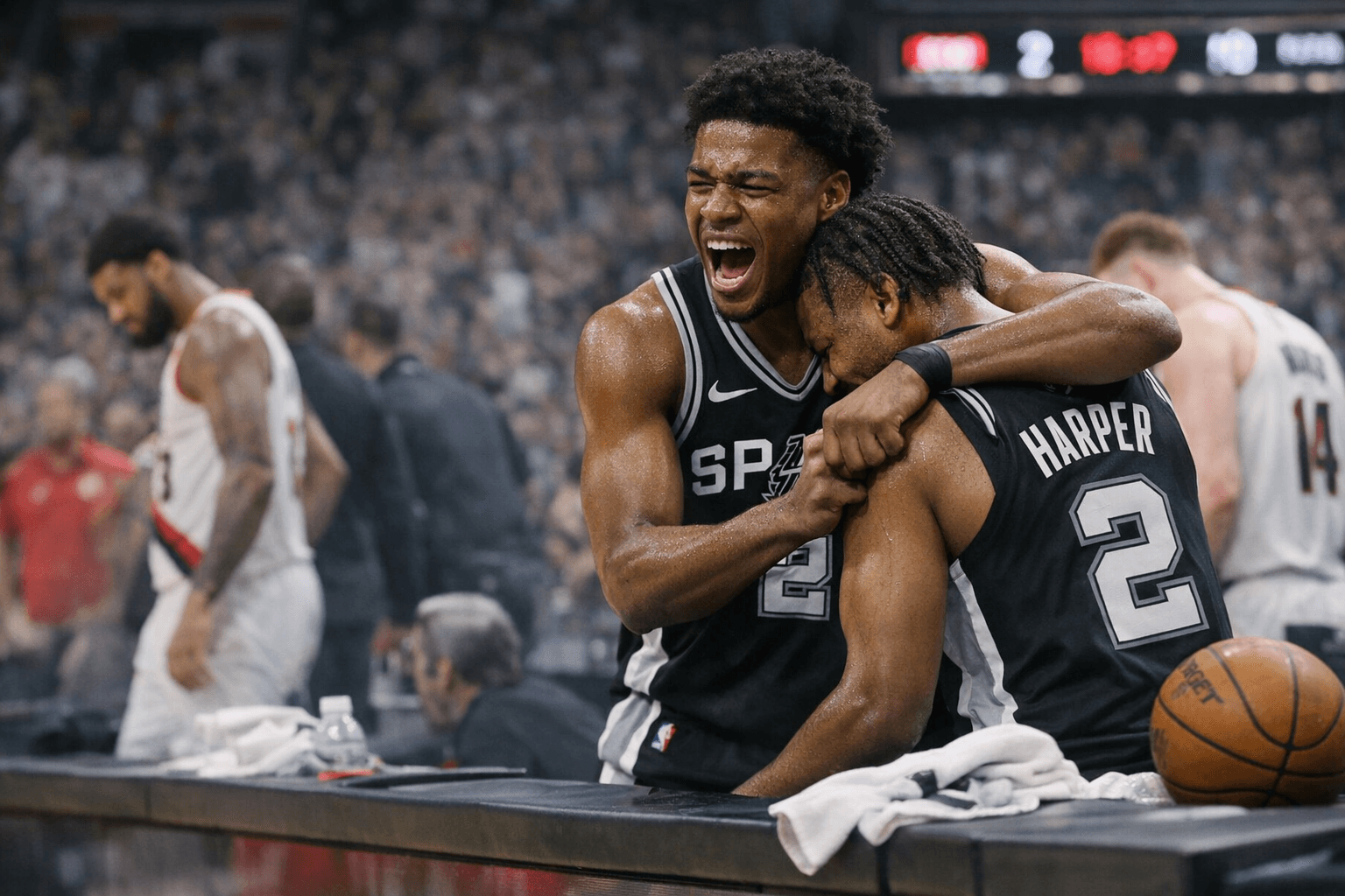 Spurs rally past Blazers 120-108, take 2-1 series lead without Wemby