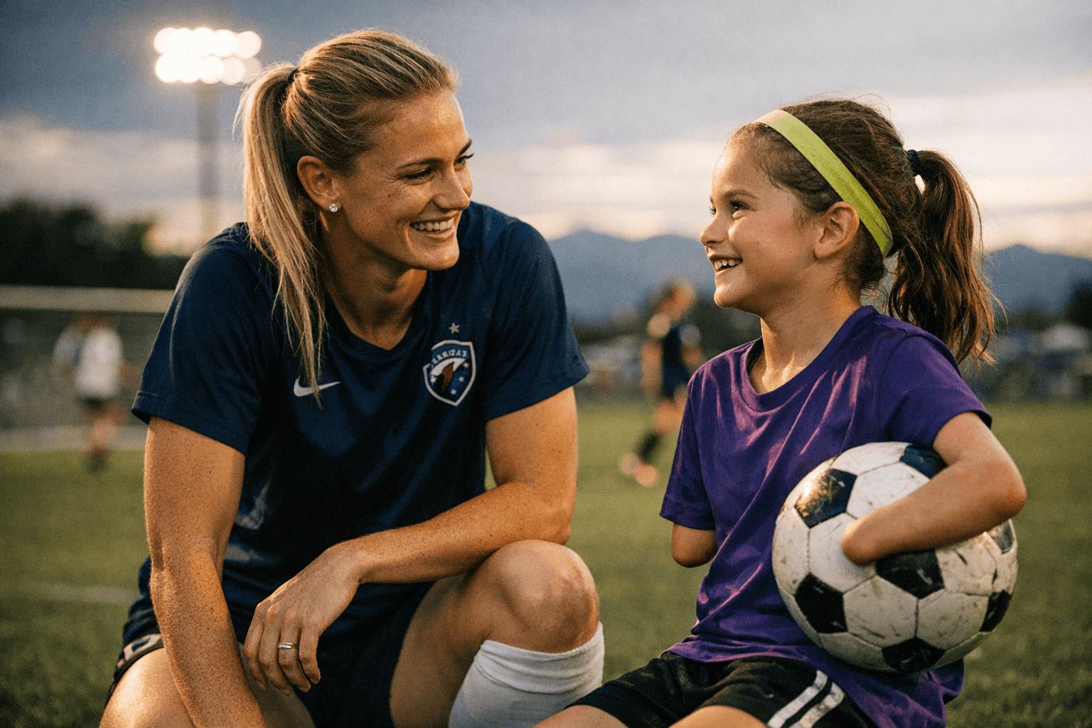 Carson Pickett inspires young Denver soccer player with limb difference