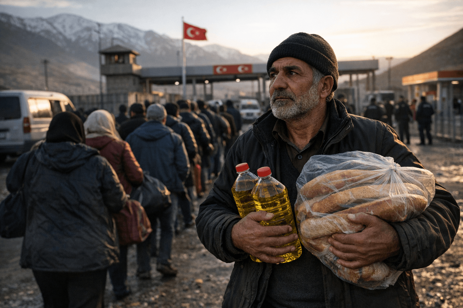 Iranians Cross Into Turkey for Food as War Deepens Economic Crisis