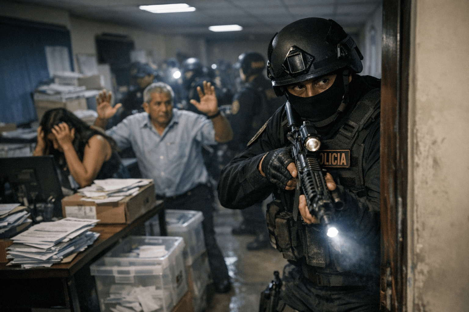 Police Raid Peru Election Offices After Slow Vote Count Sparks Outcry