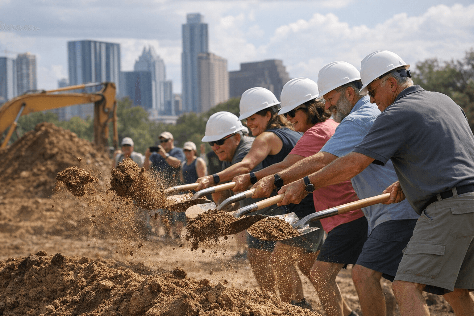 Austin breaks ground on eight new pickleball courts after decade-long push