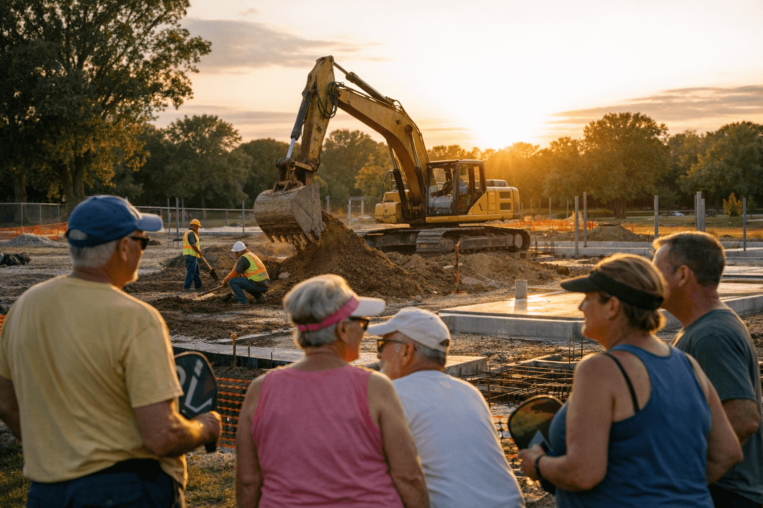 Greenfield begins construction on new Dan Jansen Park pickleball courts