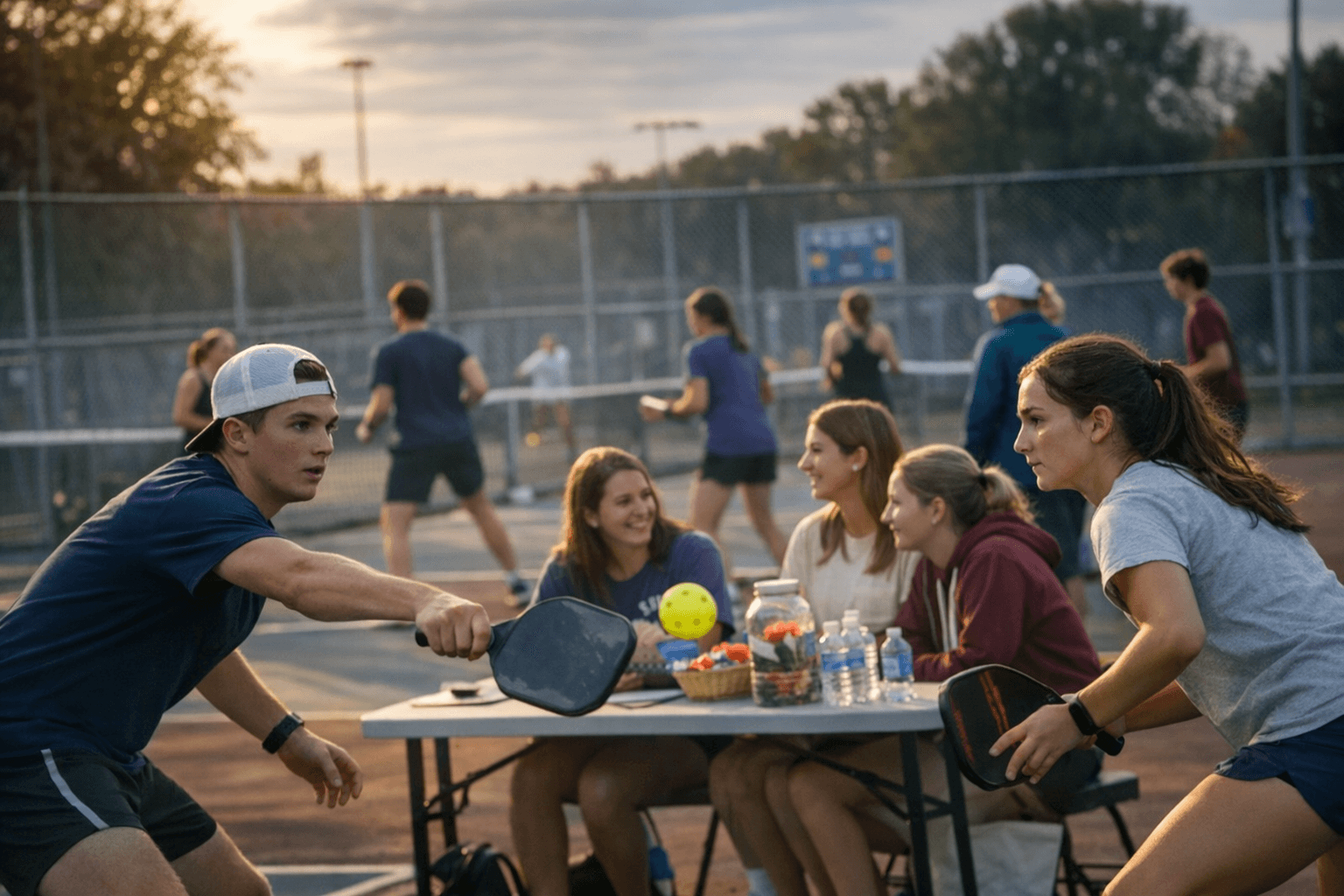 Batesville students host pickleball tournament to support Safe Passage