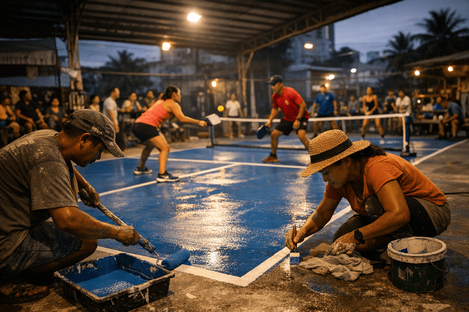 Pickleball booms in the Philippines as clubs build community courts