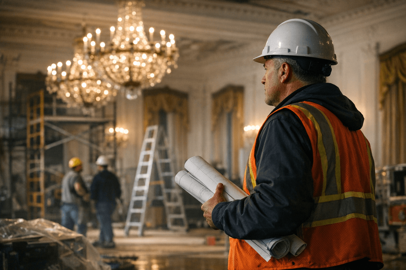 National Park Service Awarded Ballooning White House Ballroom Contract to Clark Construction