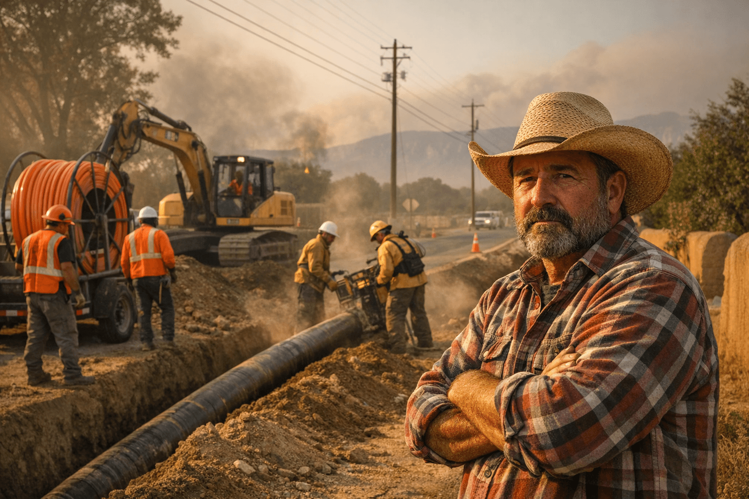 Corrales advances wildfire hardening, broadband work amid high fire danger