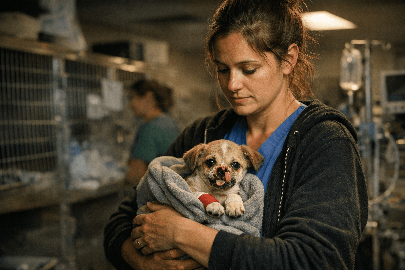 Viral rescue puppy Peanut inspires donations for lifesaving care