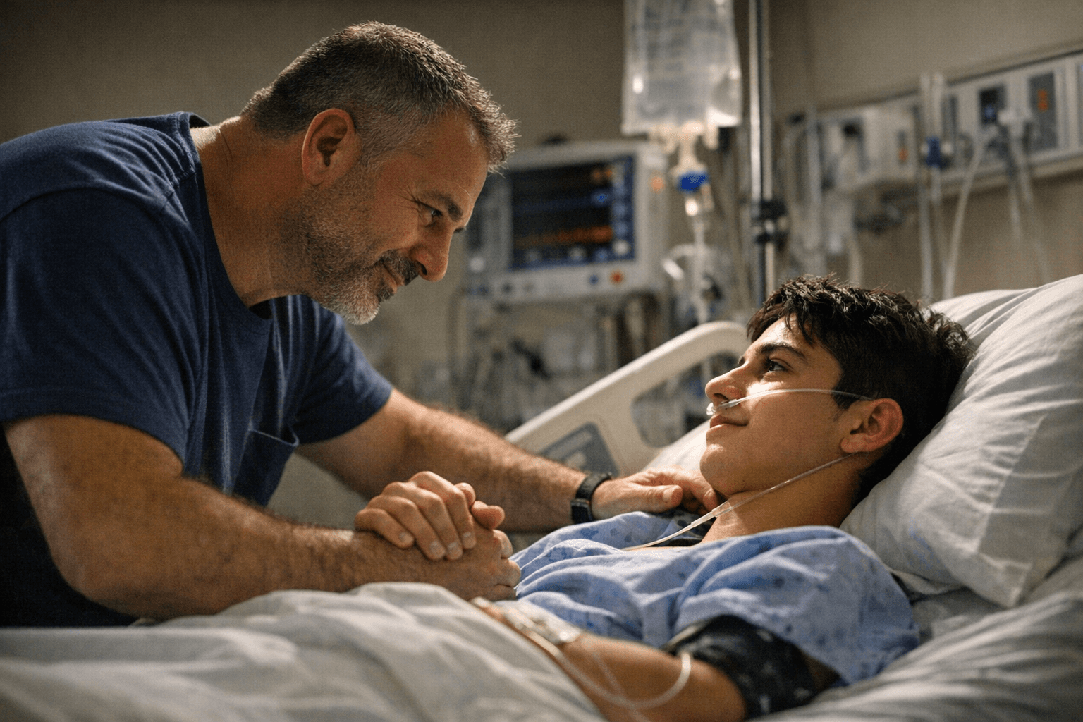 Long Island father donates kidney to save boy in need