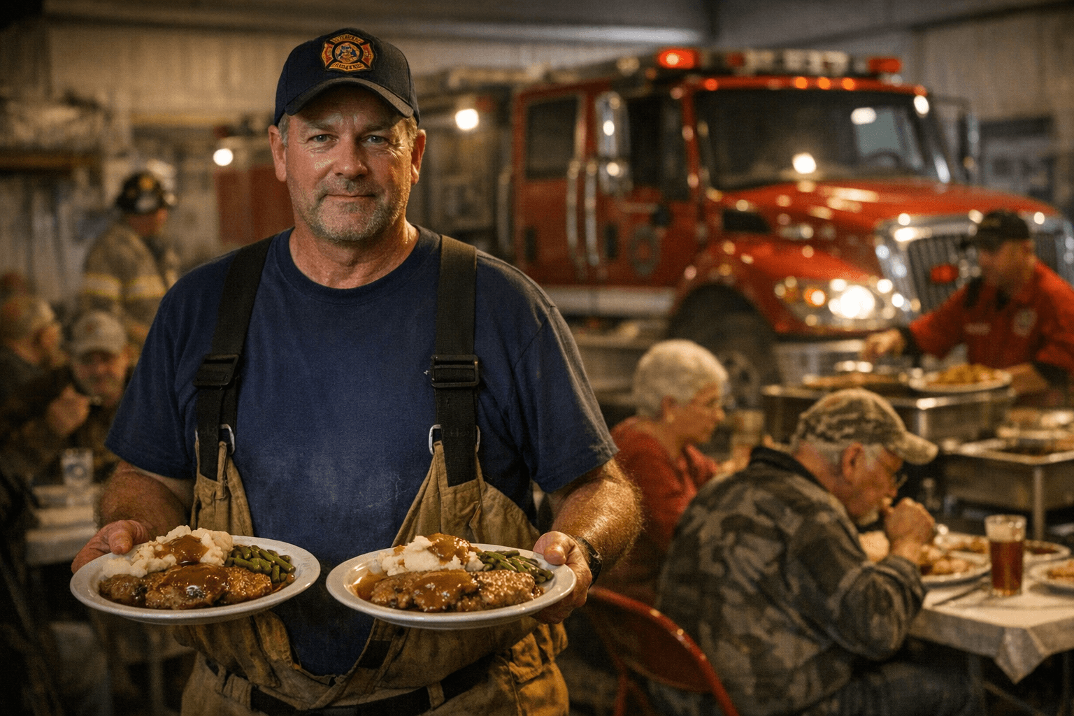 McArthur volunteer fire department hosts veal dinner fundraiser Sunday