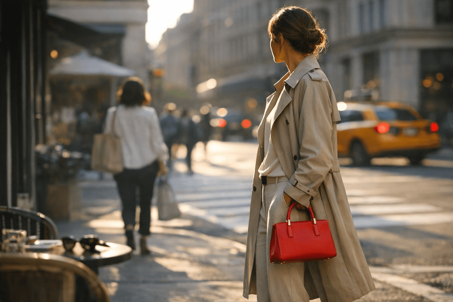 Spring 2025 style guide: neutral wardrobe staples with one seasonal accent