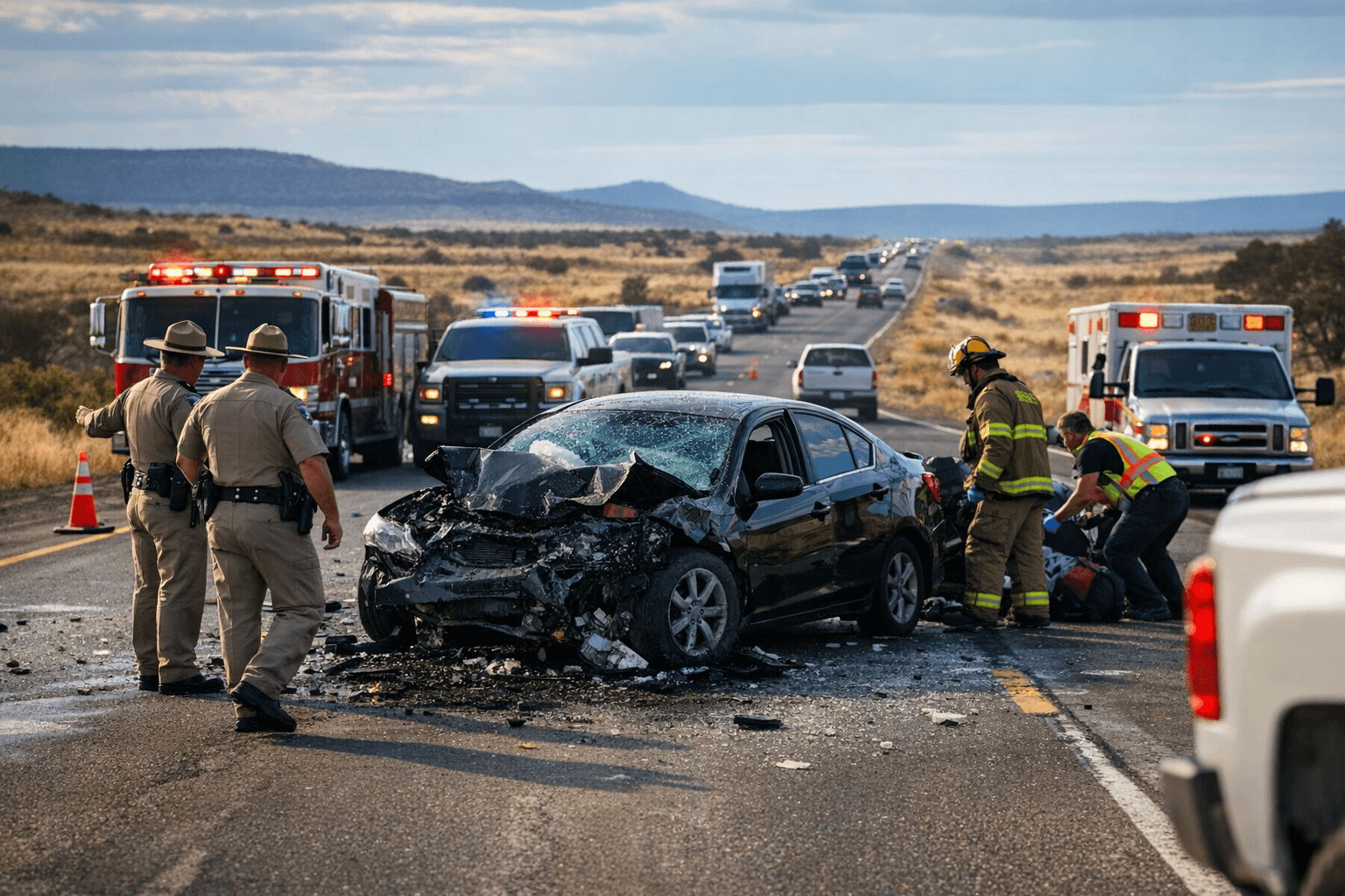 Crash blocks eastbound SR 68 left lane near Egar Road, delays expected