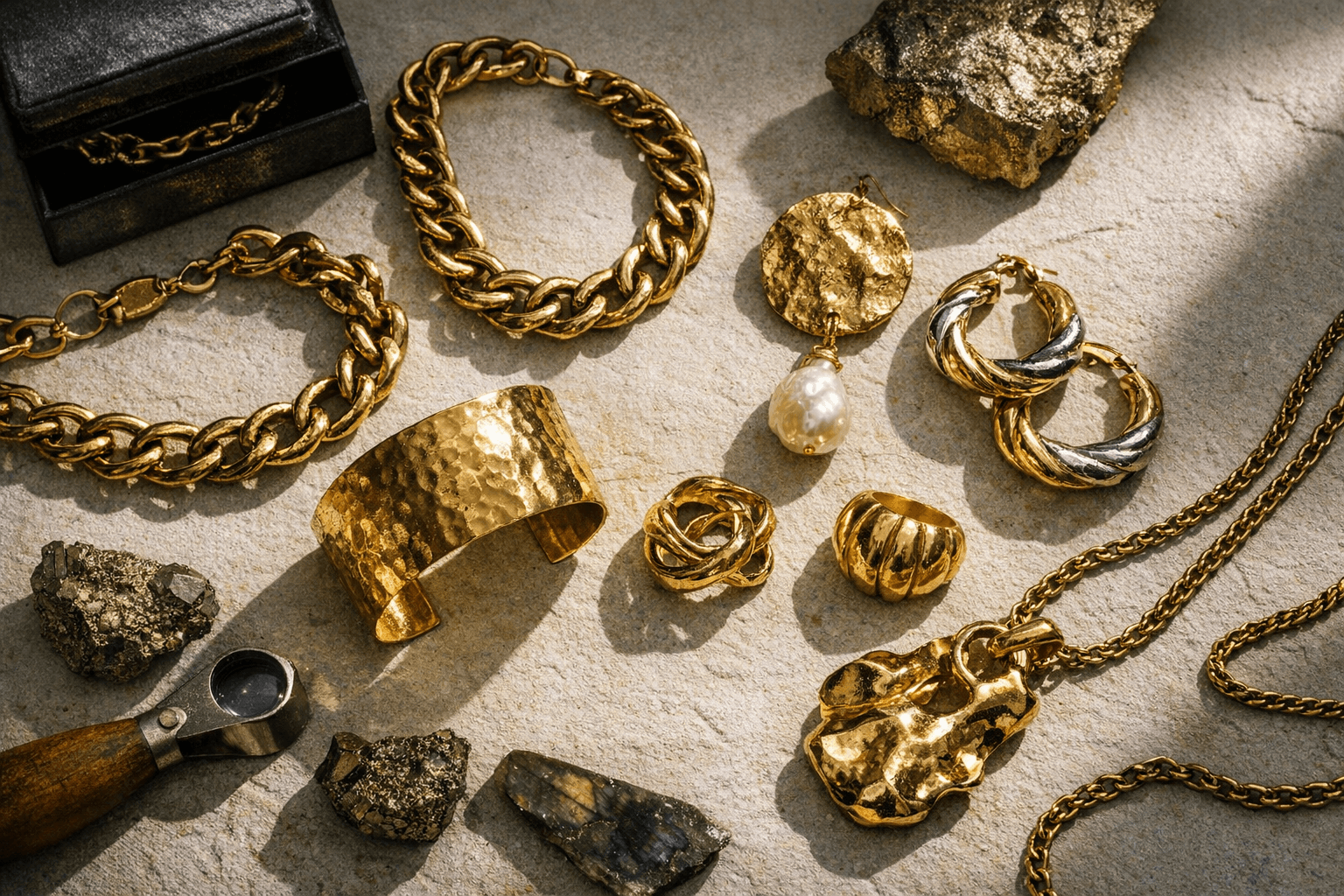 Celebrity Stylists Predict 2026 Gold Jewelry Shifts to Bold, Textured Looks