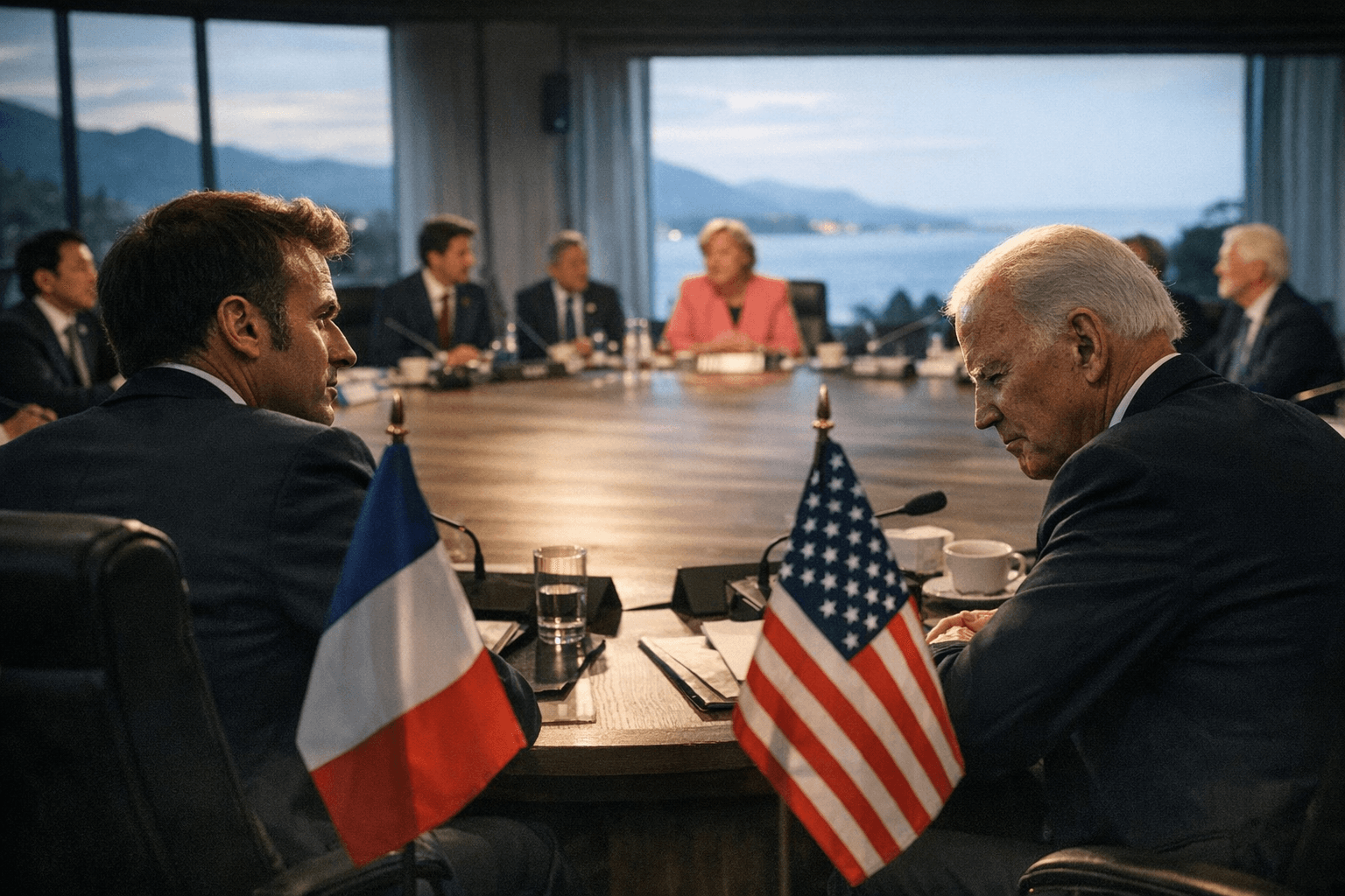 France sidesteps climate at G7 meeting to avoid clash with US