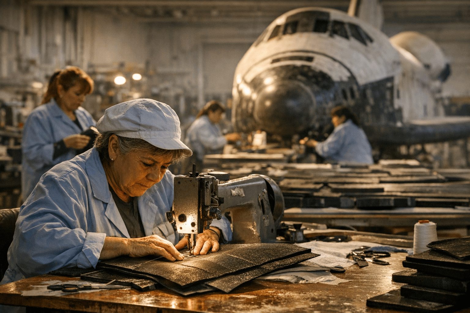 NASA’s seamstresses kept shuttle astronauts safe on reentry