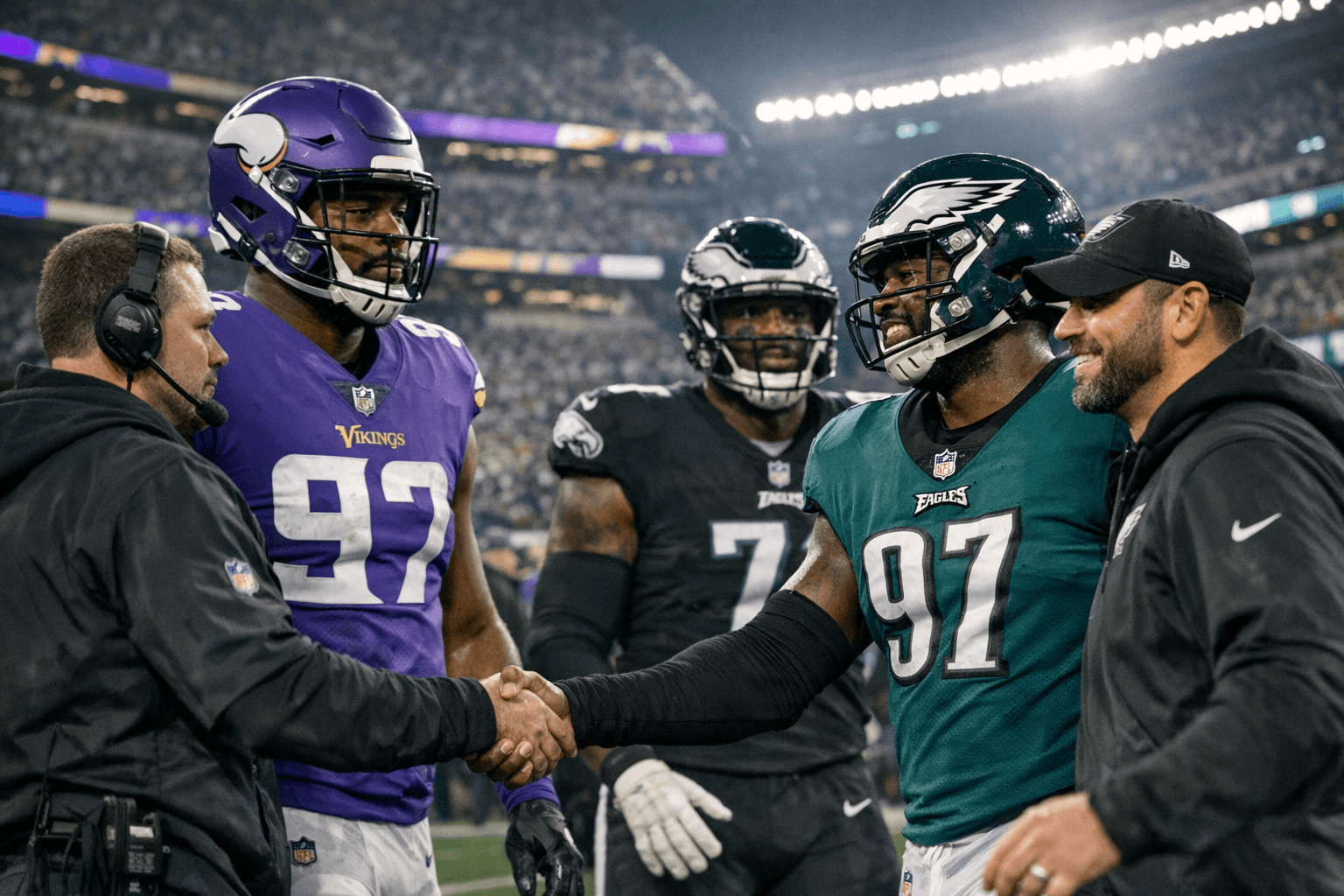 Vikings trade Pro Bowl edge rusher Jonathan Greenard to Eagles