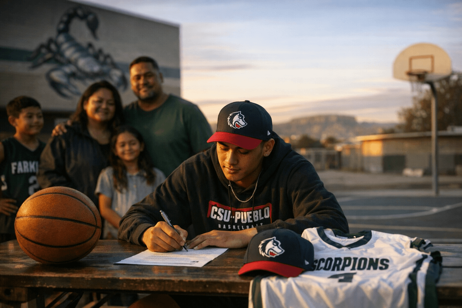 Farmington standout Kjani Anitielu signs with CSU-Pueblo for basketball