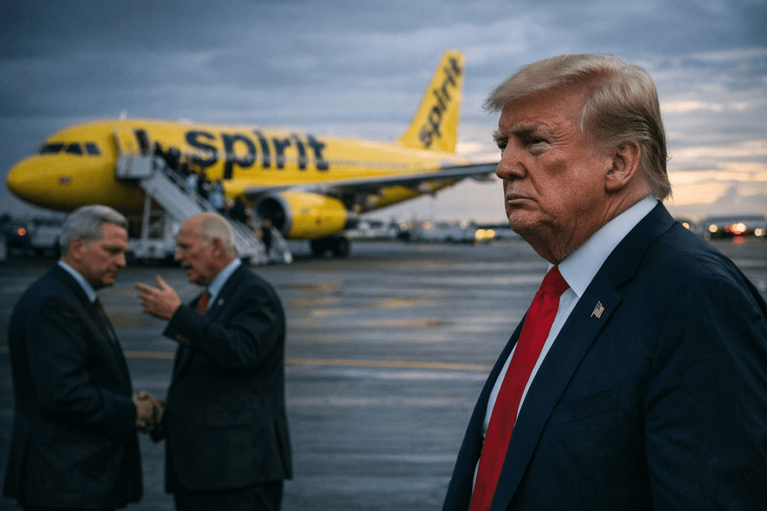 Trump's Spirit Airlines takeover idea draws backlash from Republicans