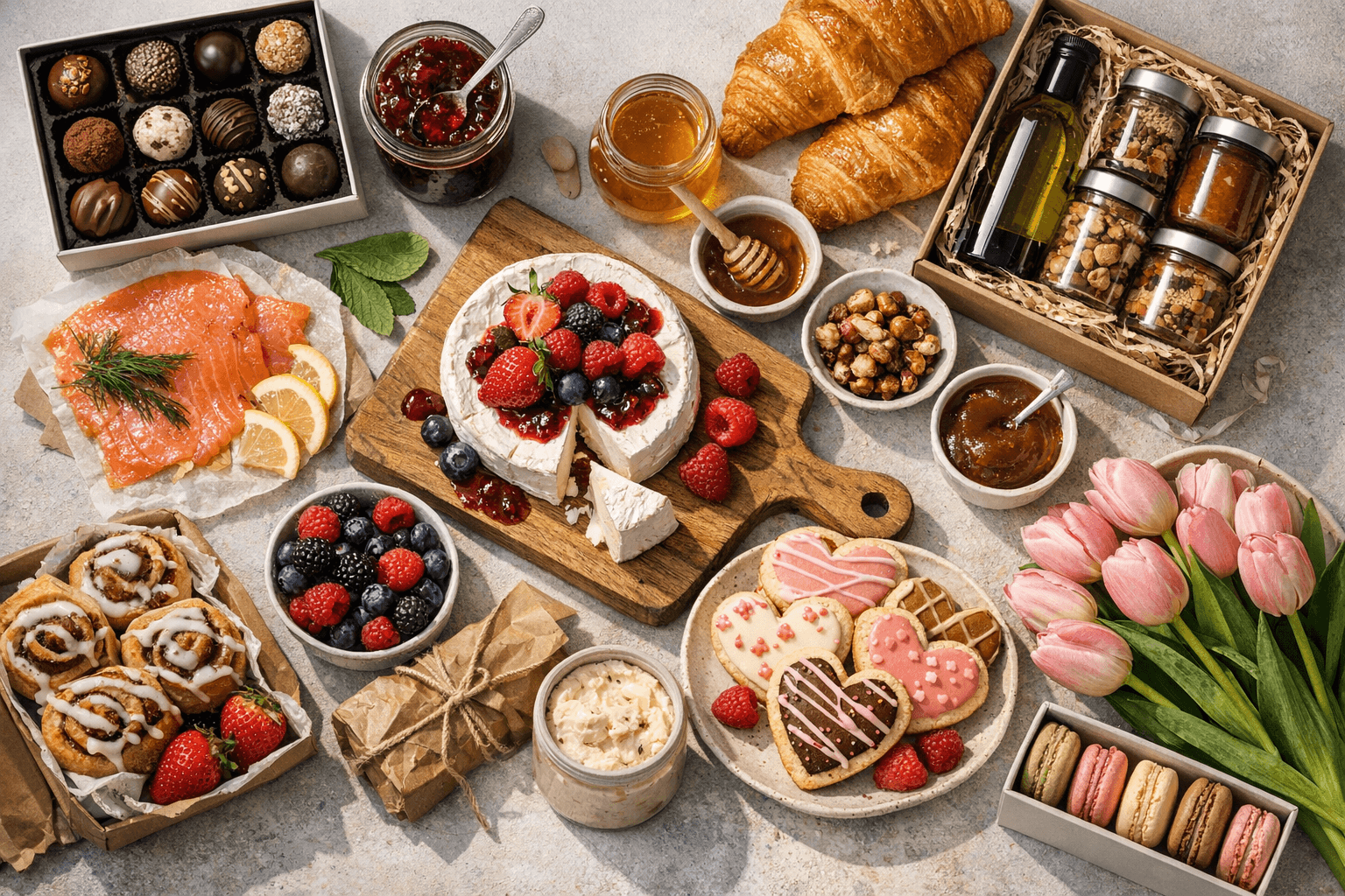 Memorable Mother's Day food gifts, edible treats and pantry delights