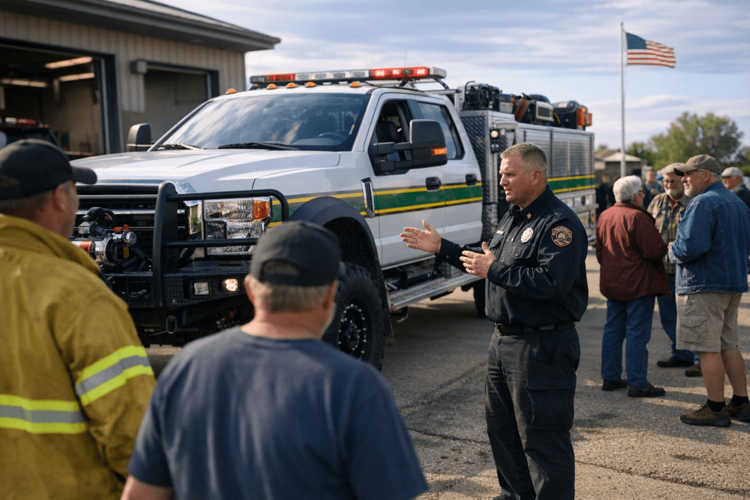 Jamestown Rural Fire Department adds wildland firefighting truck to fleet