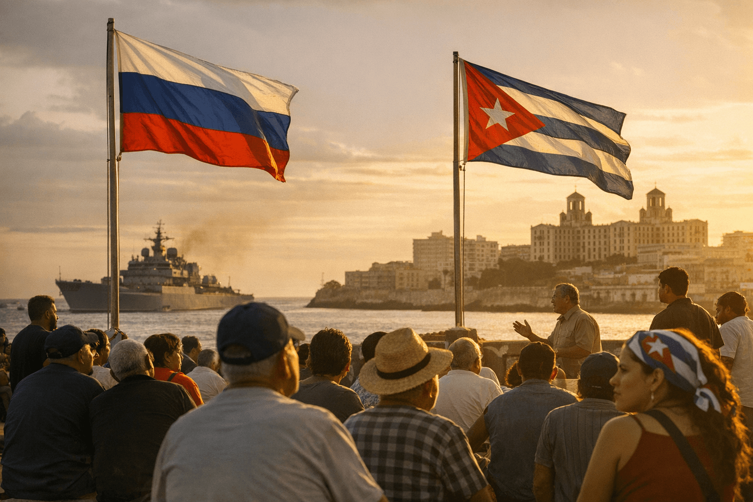 Russia backs Cuba politically, but offers no defense commitment
