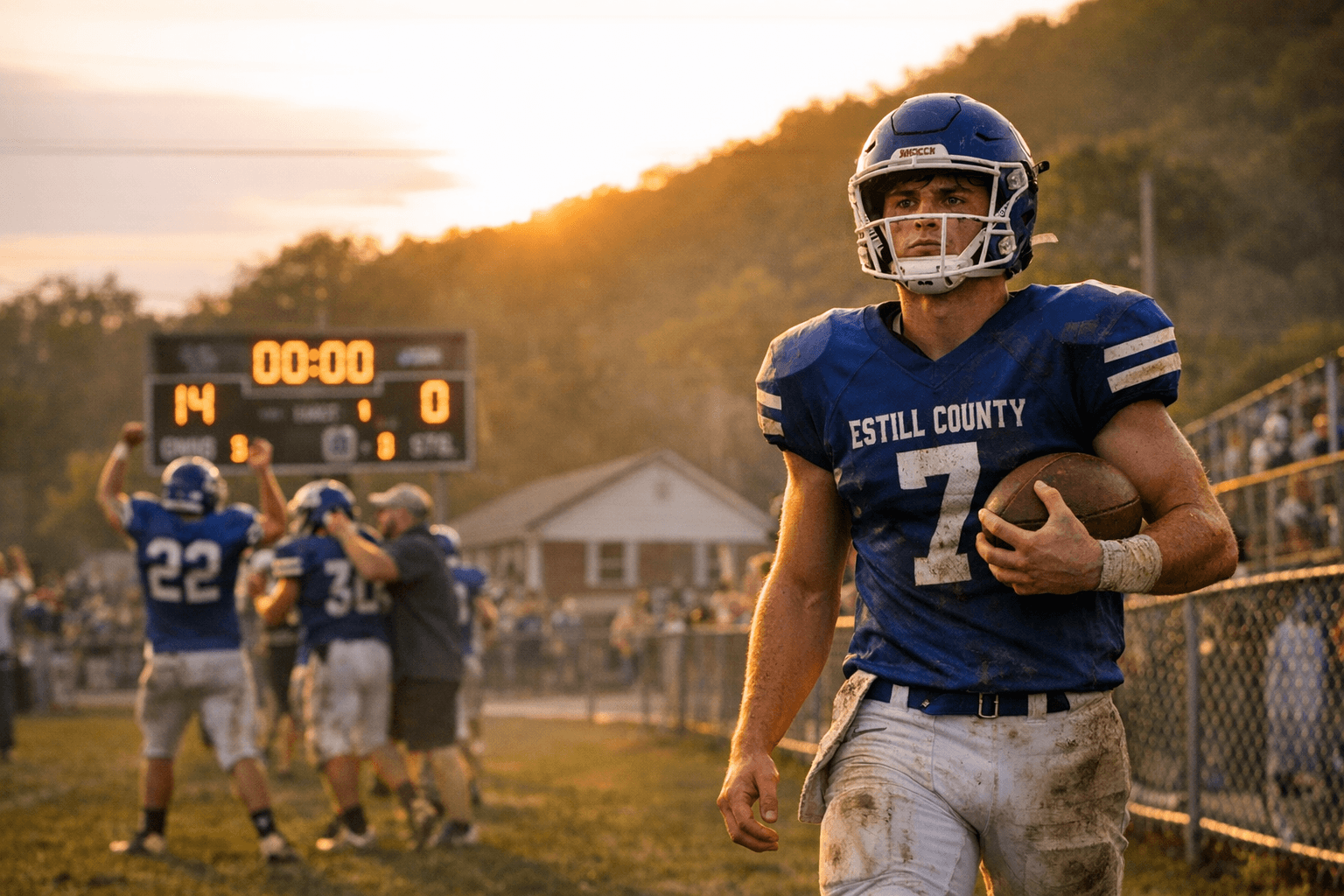 Estill County shuts out Owsley County 14-0 behind Kaden Conley, offense rolls