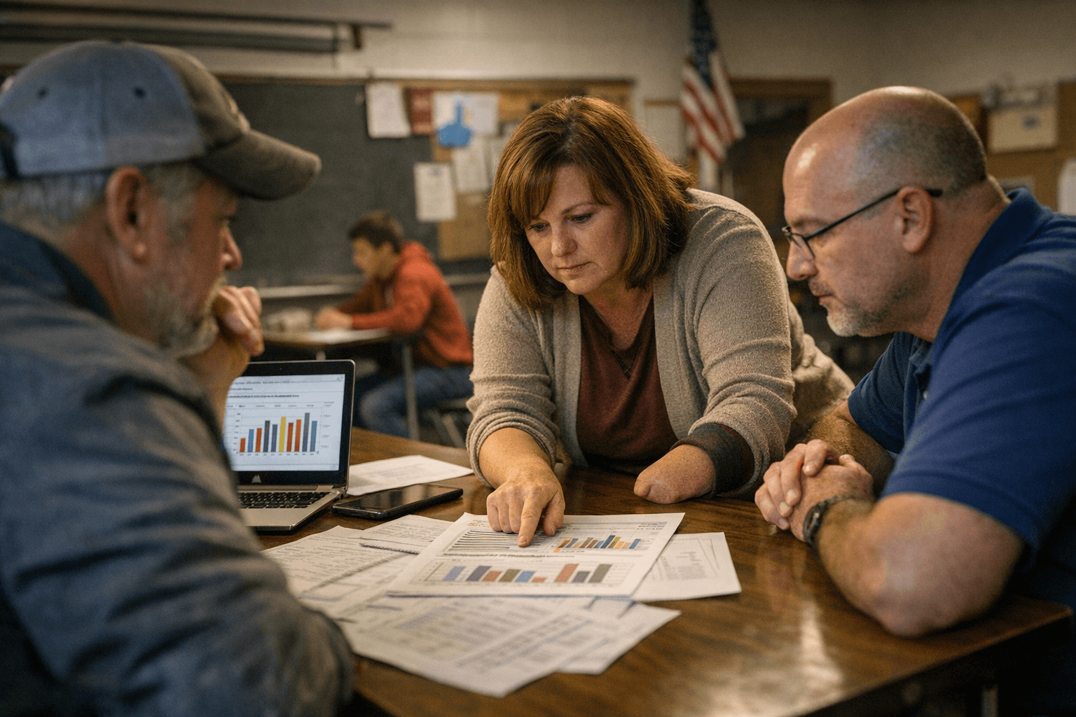 Owsley County leaders review MAP data to plan student growth steps