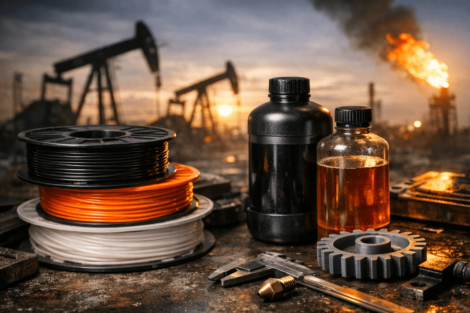 Oil Supply Issues Could Raise 3D Printing Material Prices