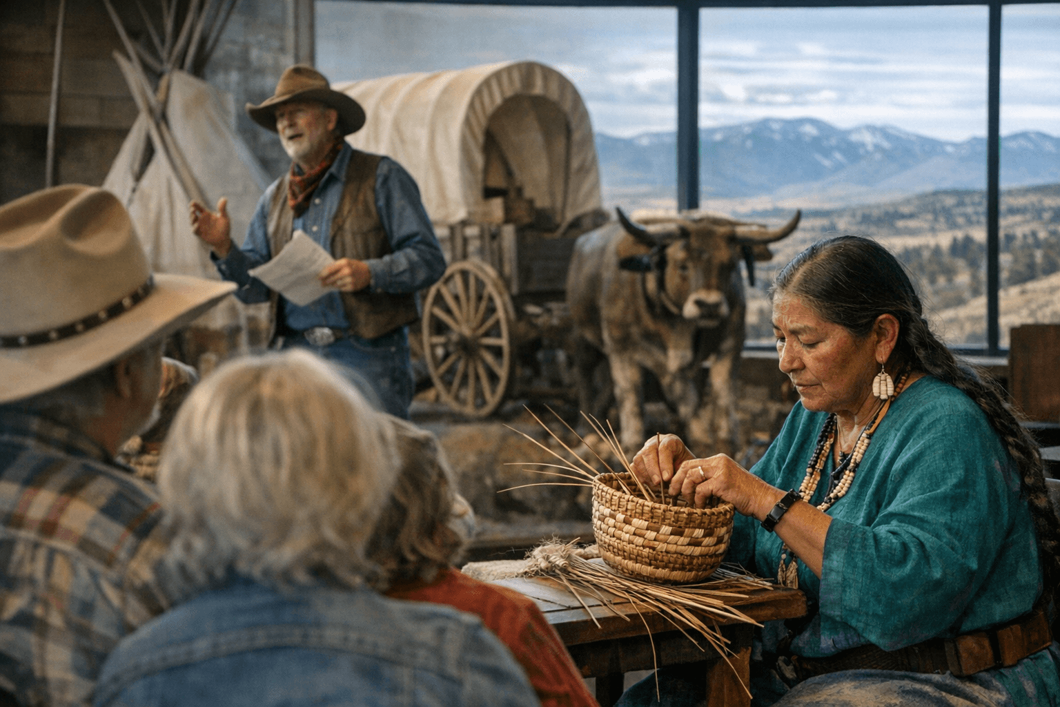 Baker City BLM launches folklife series at Oregon Trail center
