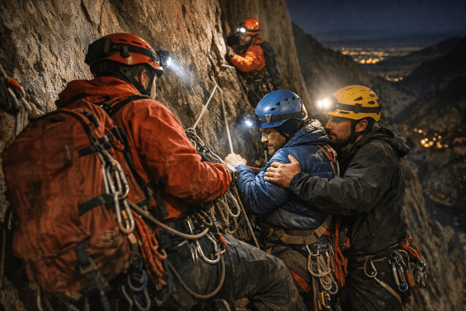 Rocky Mountain Rescue aids stranded climbers on Eldorado Canyon route