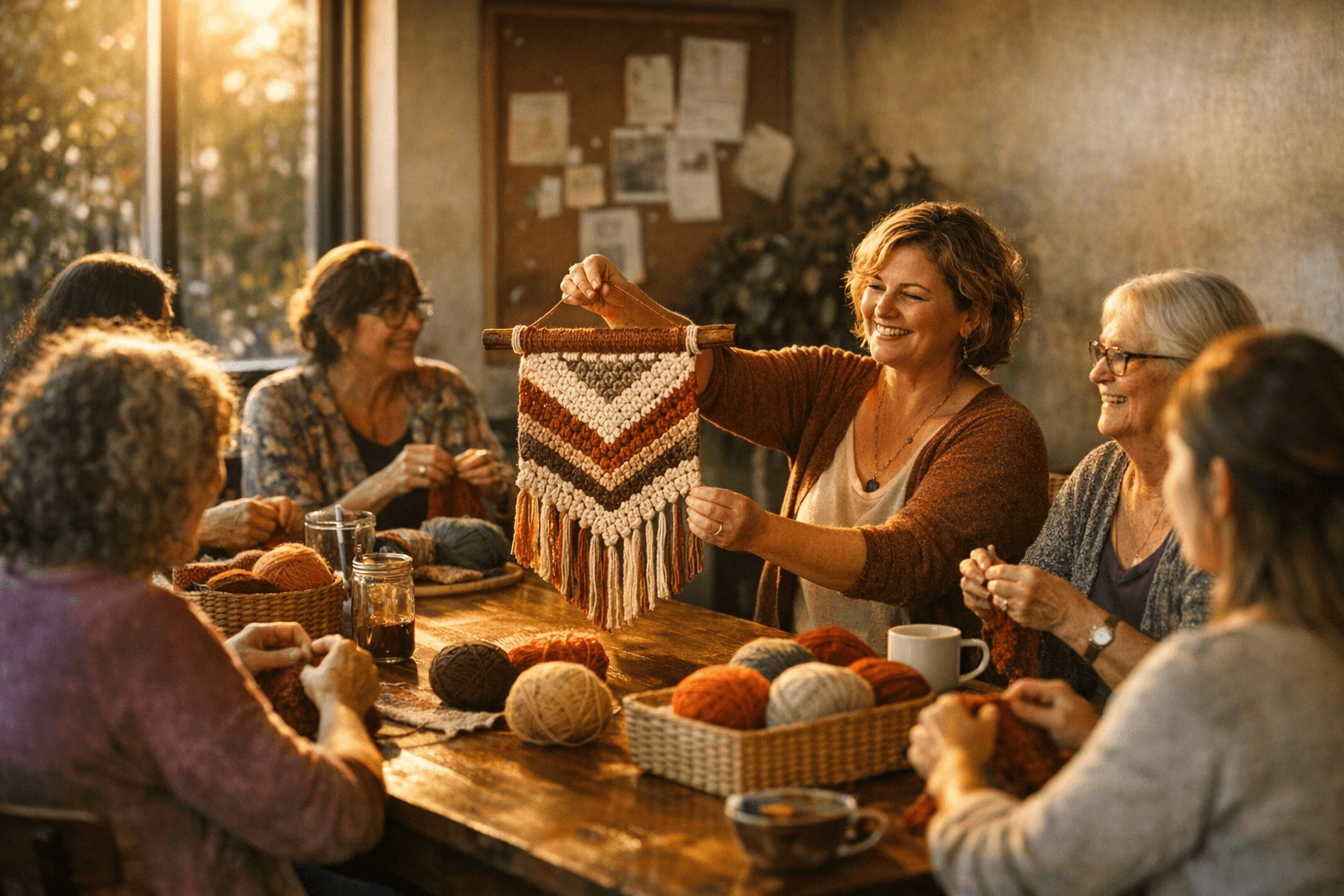 Regina P Designs revives Cinnamon Wall Hanging as free crochet pattern